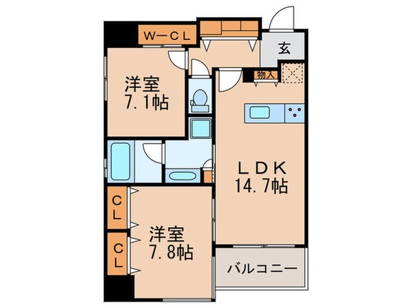 ＡＲＥＸ丸の内の物件間取画像